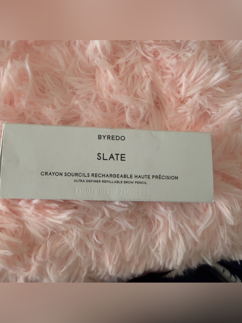 BYREDO Crayon Sourcils Rechargeable Haute Precision Ultra brow Pencil Slate. Bra